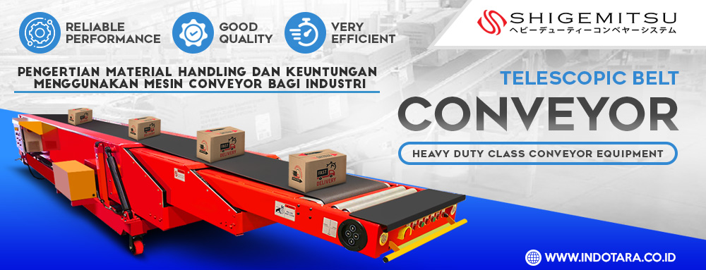 Mesin Conveyor Bagi Industri